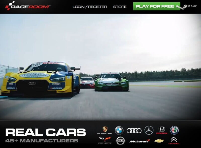 Raceroom Screenshot